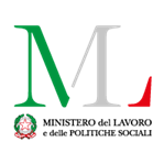 Logo del Ministero del Lavoro e delle Politiche Sociali italiano