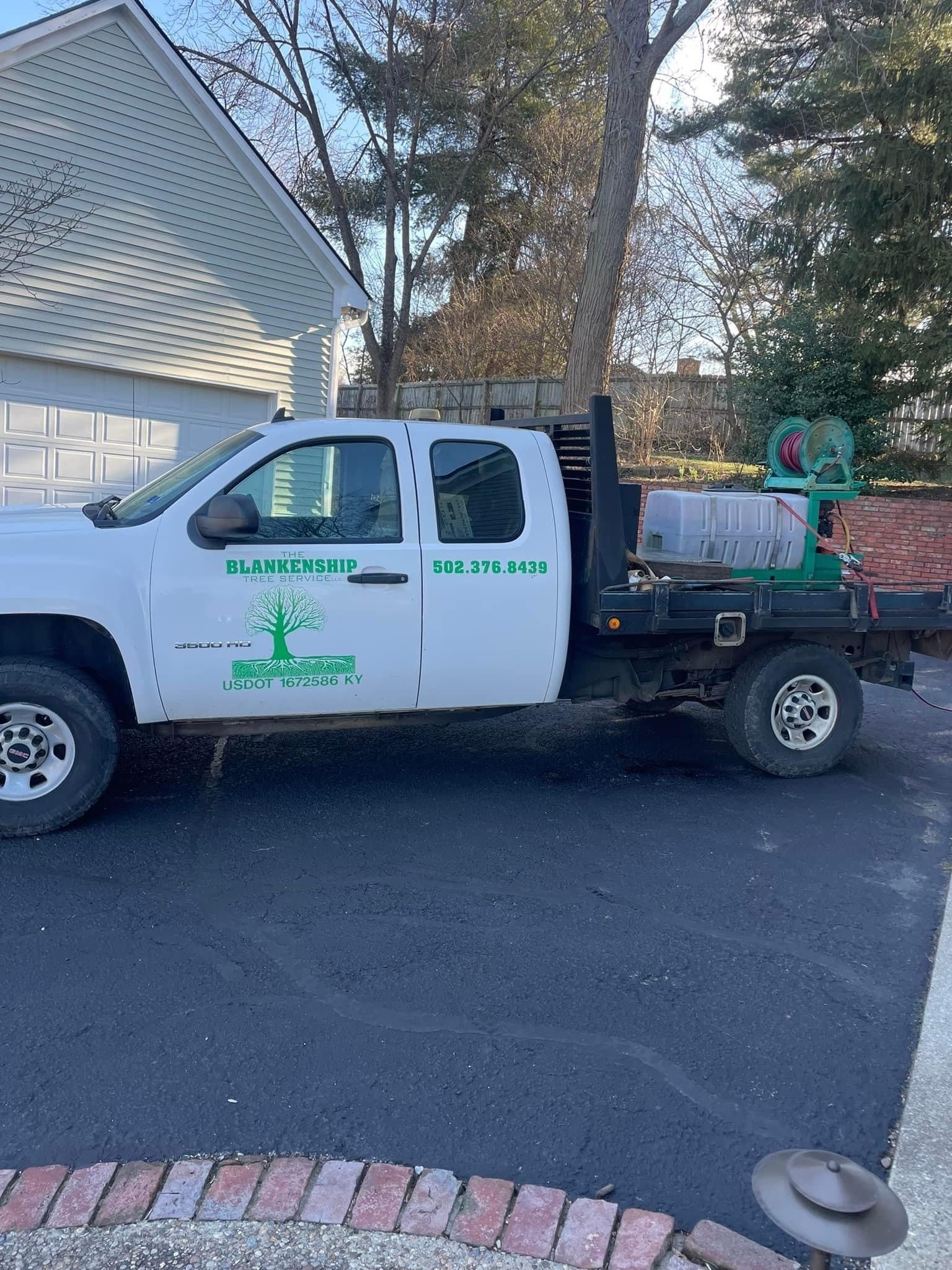 Work Truck | Louisville, KY | The Blankenship Tree Service