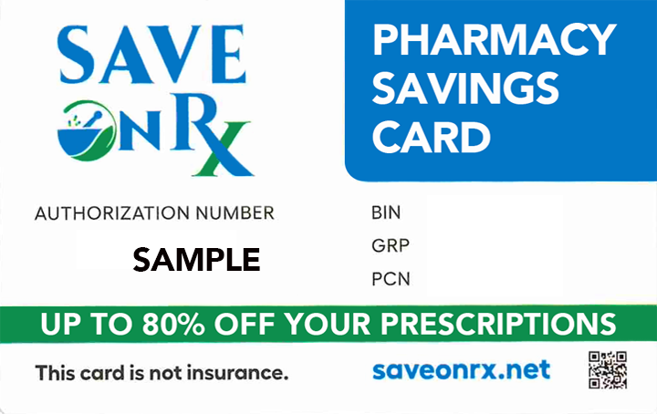 Pharmacy Savings Card