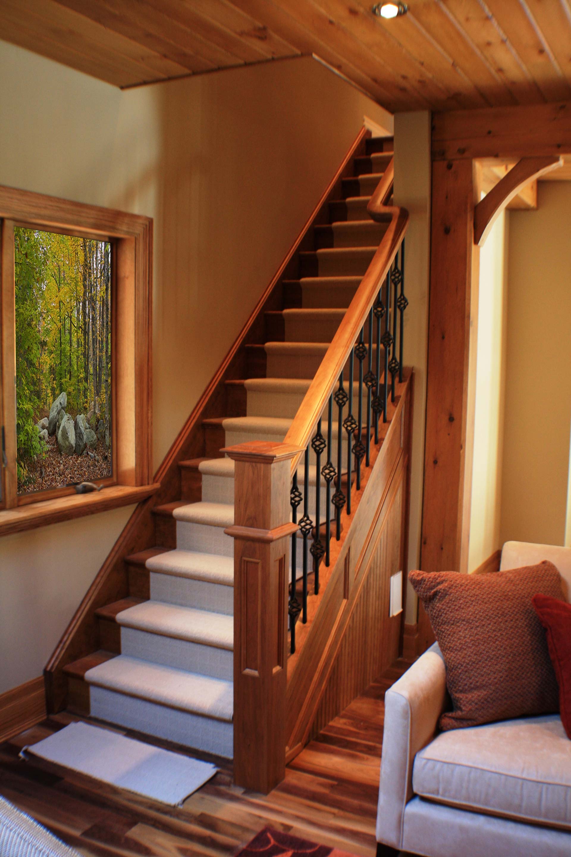 Rail - Metal Spindles