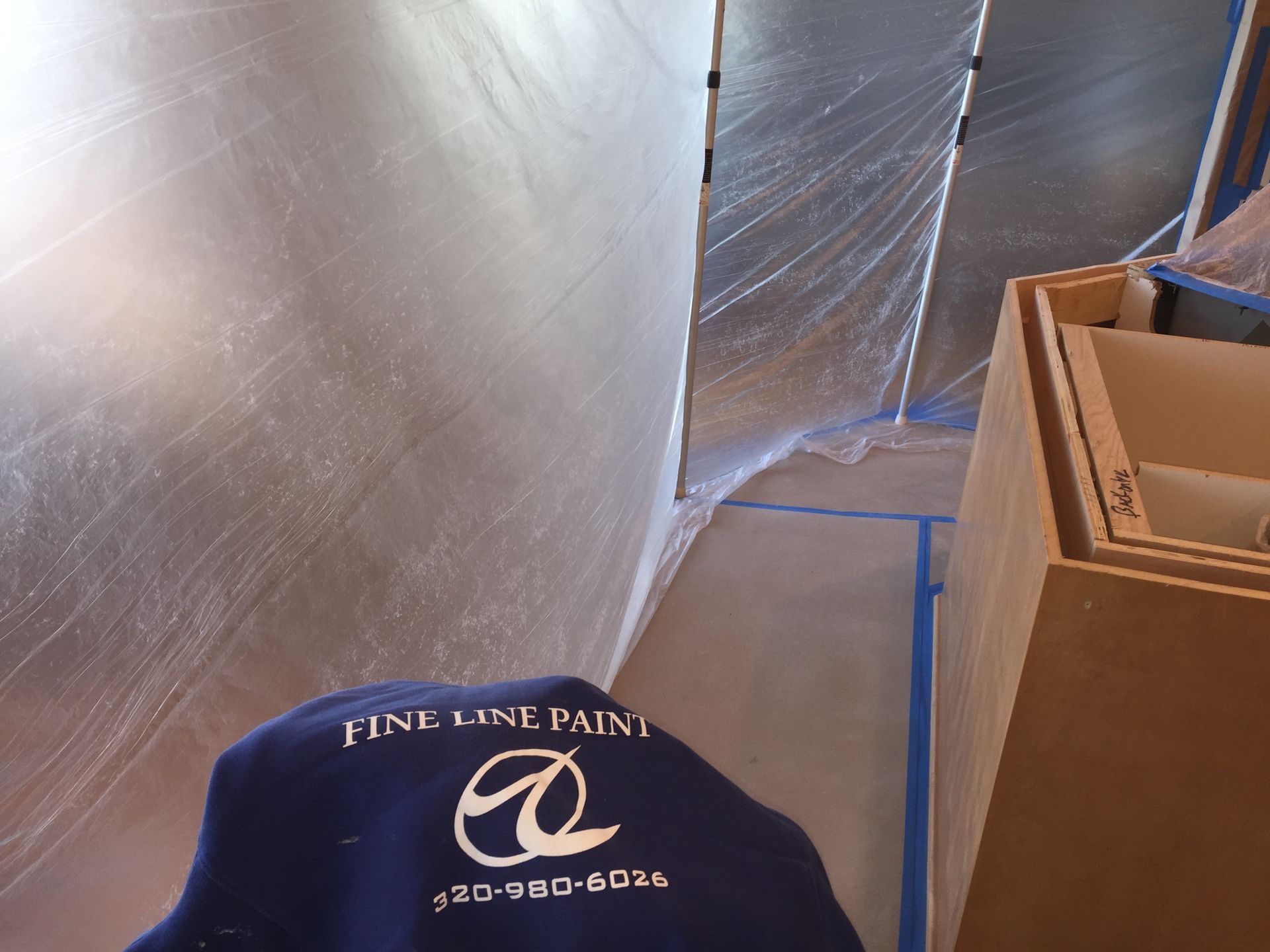 Blue Cap — St Cloud, MN — Fine Line Paint LLC