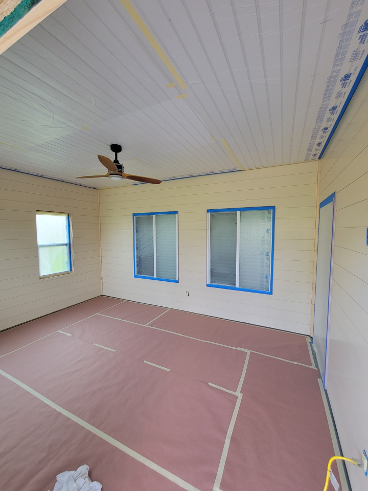 Room with a Ceiling Fan — St Cloud, MN — Fine Line Paint LLC