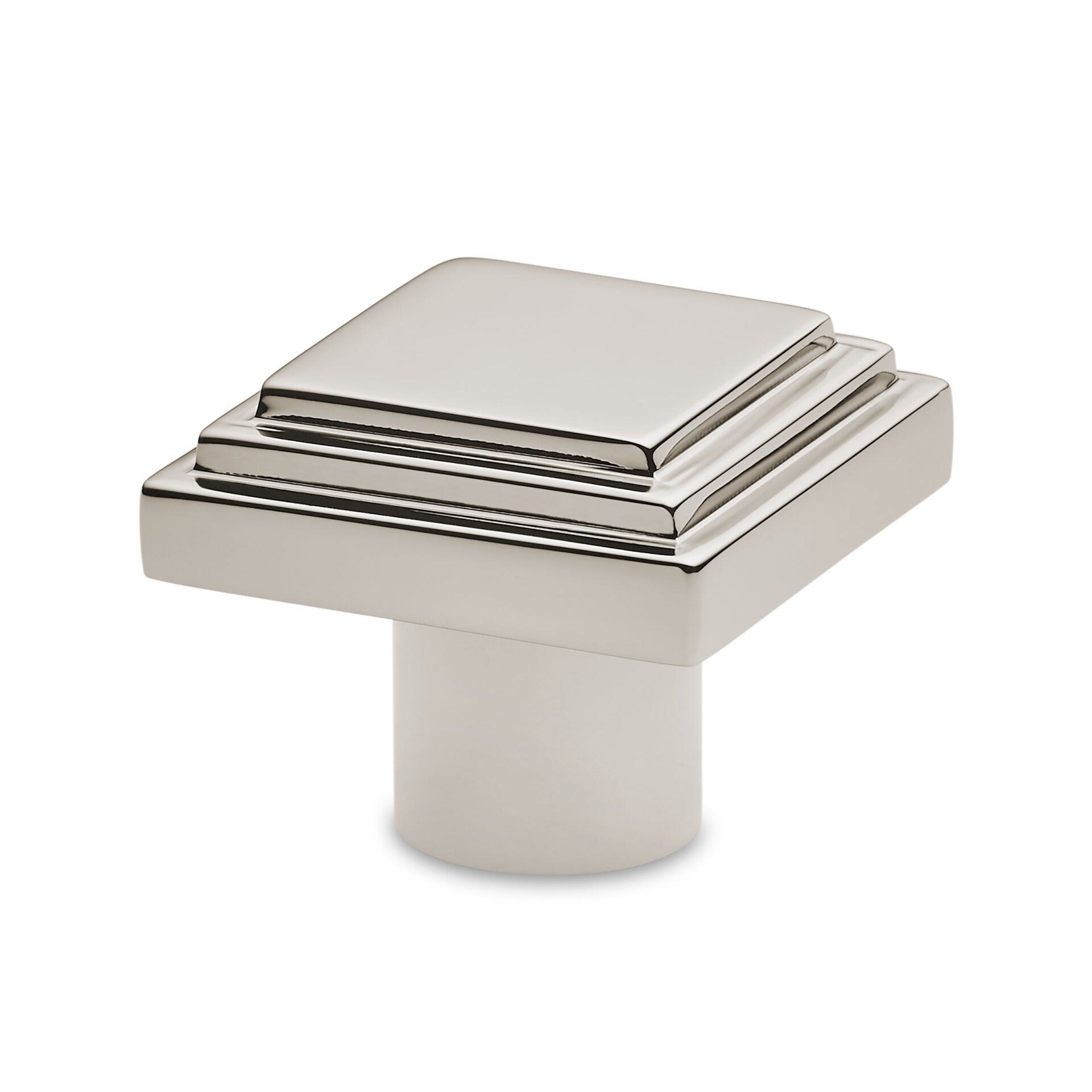 Square Art Deco Knob