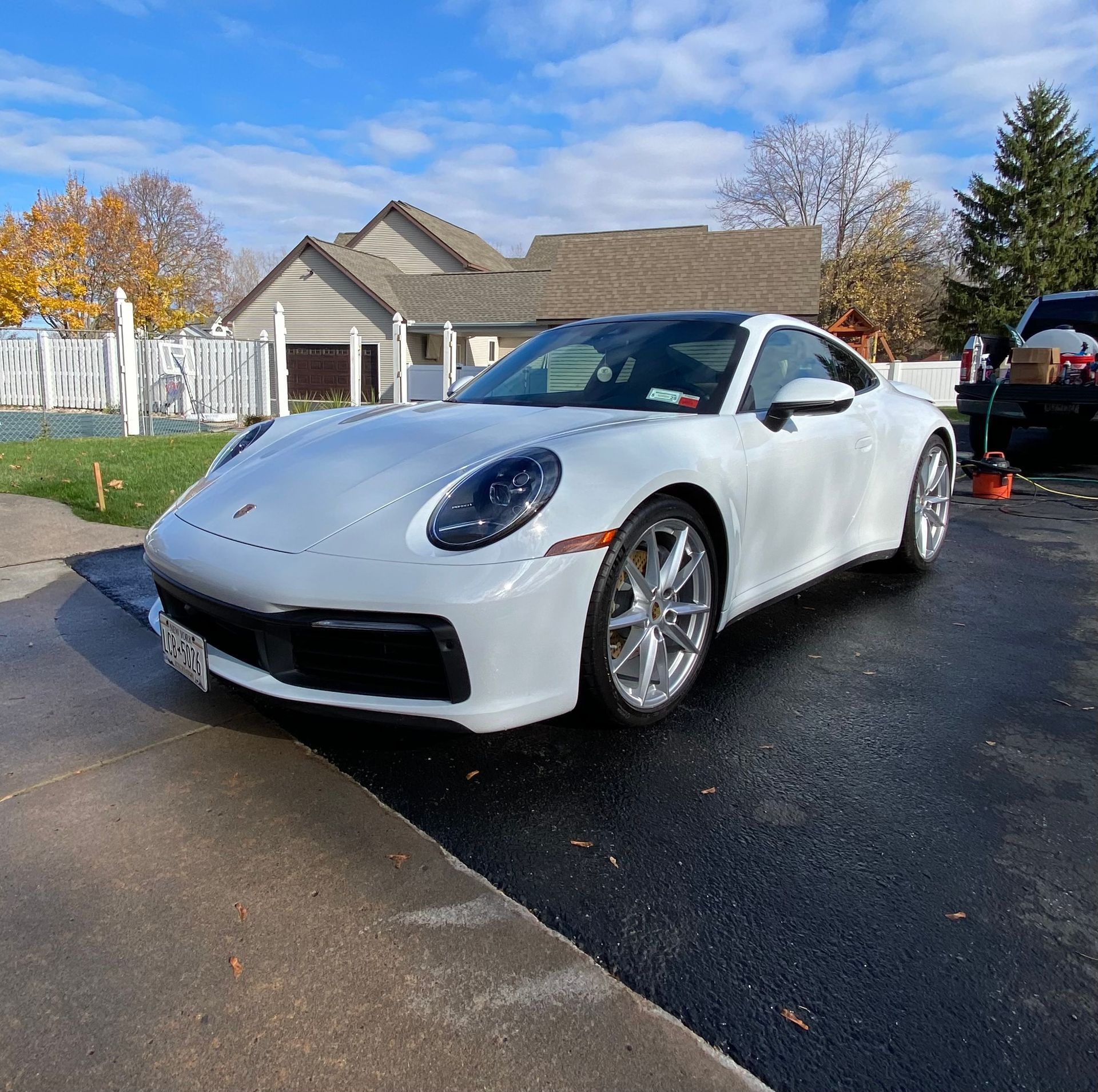 Porsche 911 Carrera detailed interior and exterior in Medina