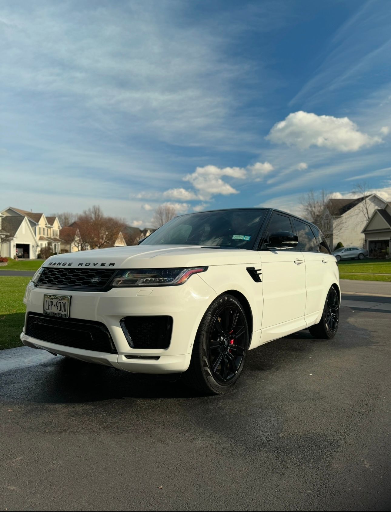 Range Rover detailed interior and exterior