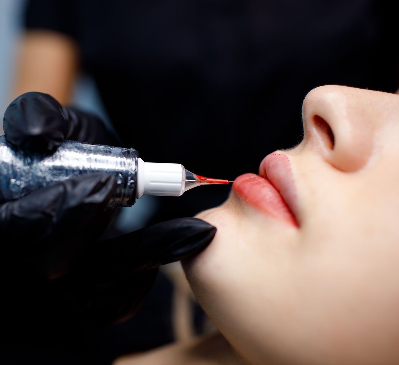 Permanent Lipstick Tattoo