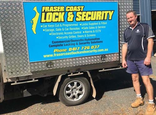 Contact Fraser Coast Lock and Security — Mobile Locksmith in Booral, QLD