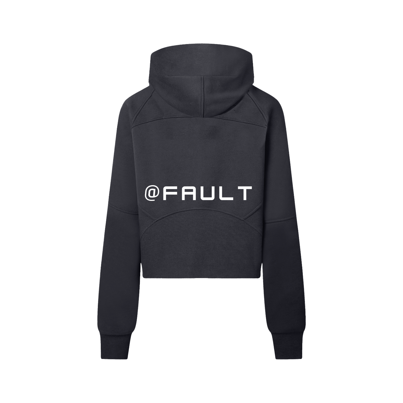 Cropped Half-Zip Hoodie