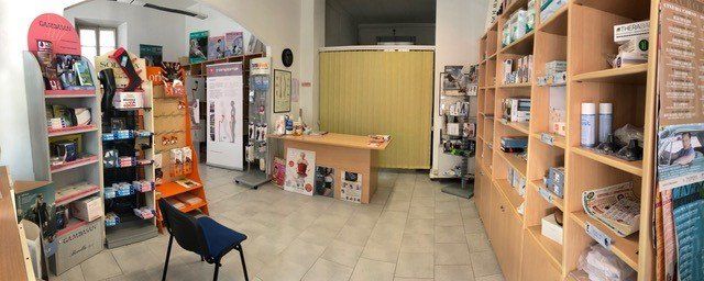 interni negozio ortopedia