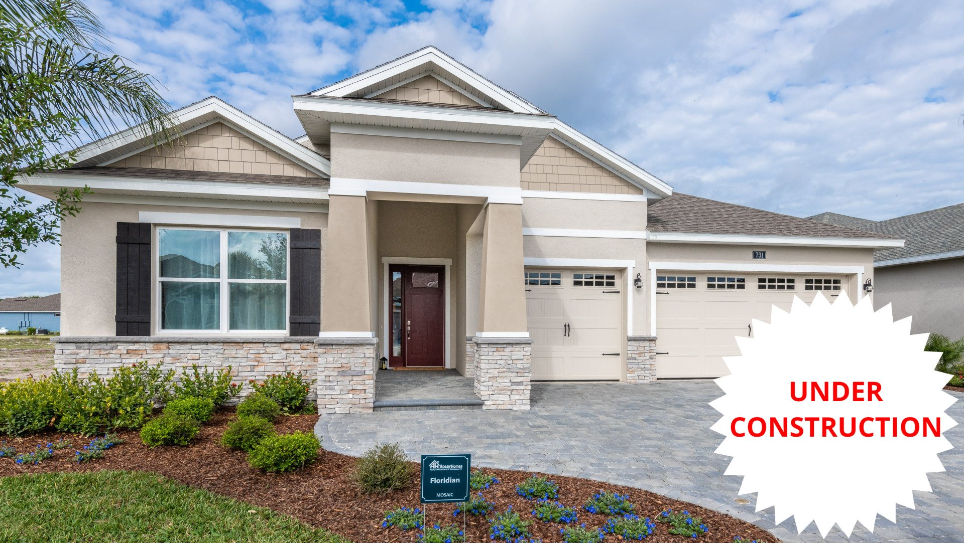 Adley Homes Mosaic Community New Homes Daytona Beach Fl