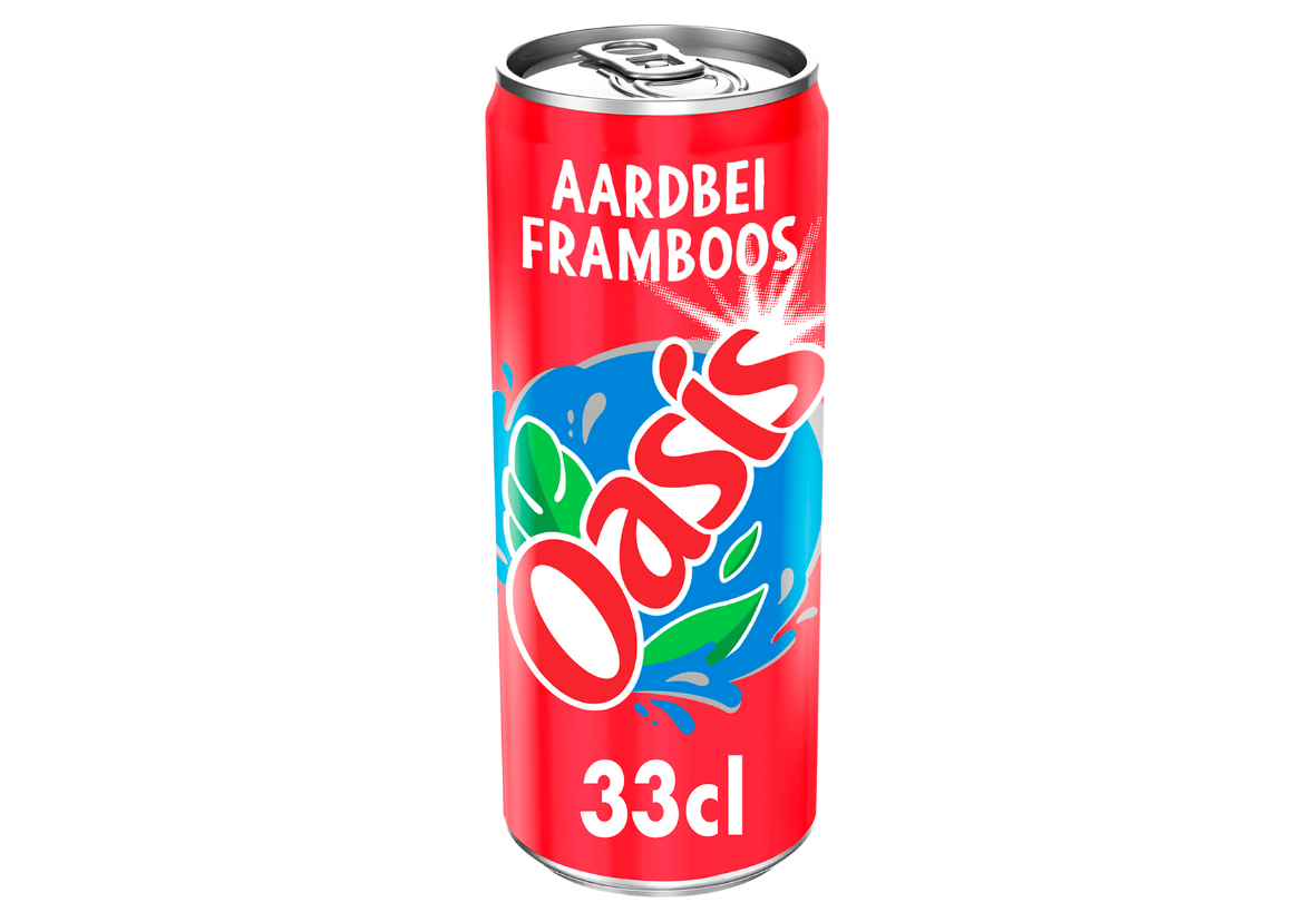 Oasis Aardbei framboos 330 ml