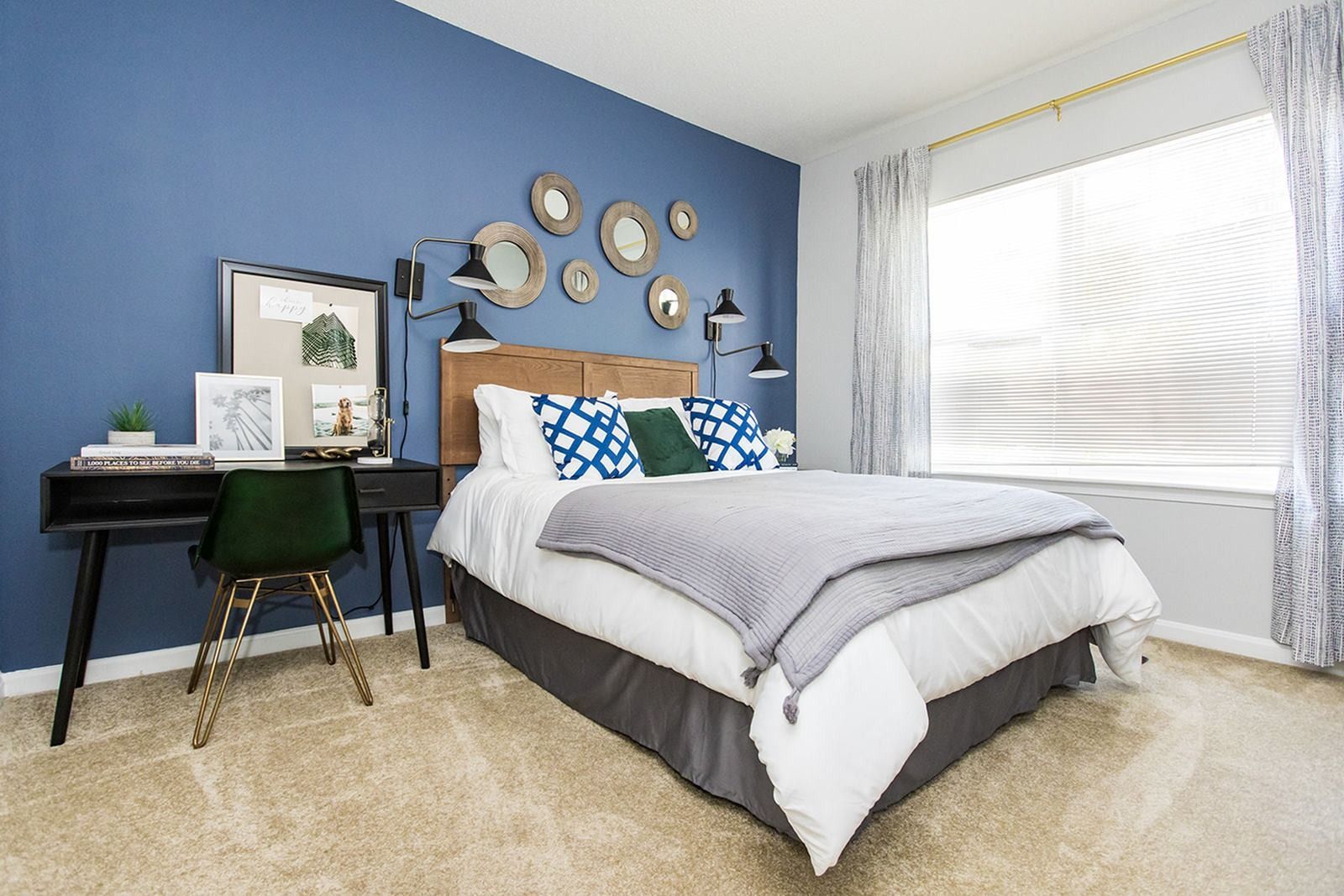 Bedroom at Truman Park.