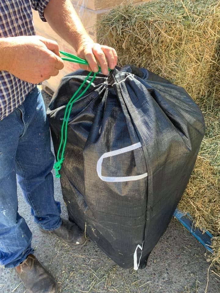 Man Tied up Black Sacks— Produce Store in Tamworth, NSW