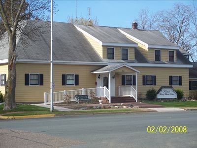 A picture of a house taken on february 2 2008