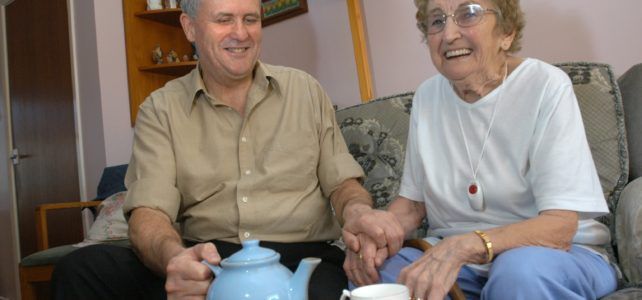 Happy Senior Couple — San Marcos, CA — Care Choice Home Care