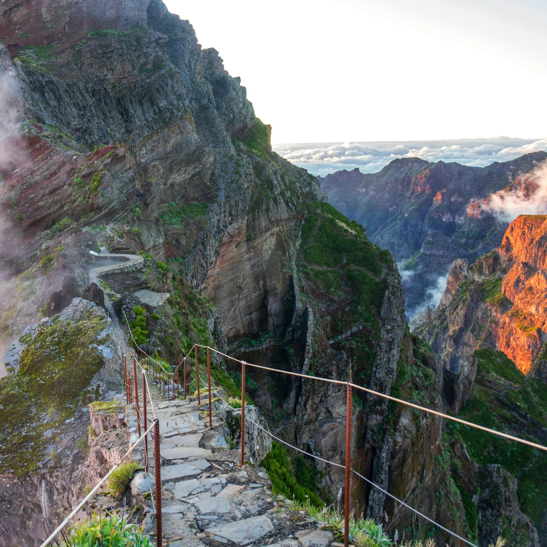 Pico do Arieiro to Pico Ruivo hike. How Fit Do You Need to Be for Hiking in Madeira?