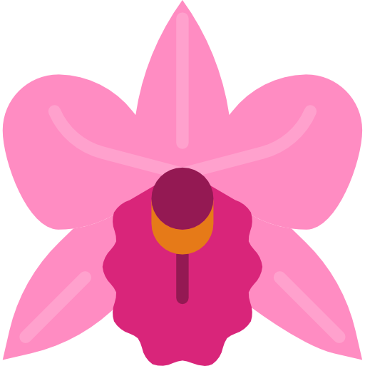 pink flower icon
