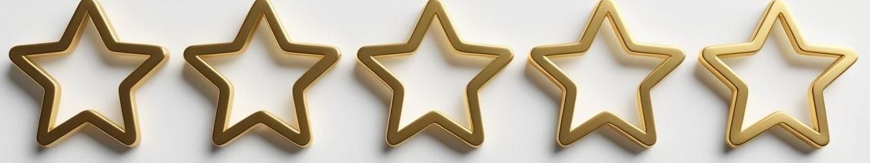 5 star rating logo