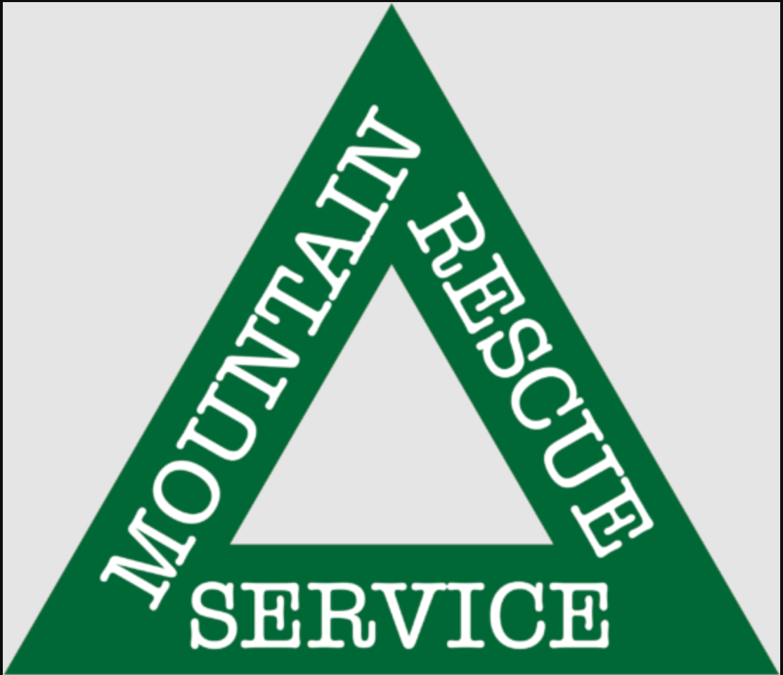 Green triangle logo with