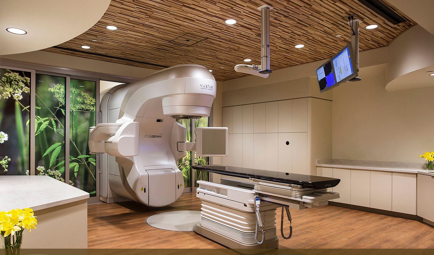 A room with a Cedars Accelerator.