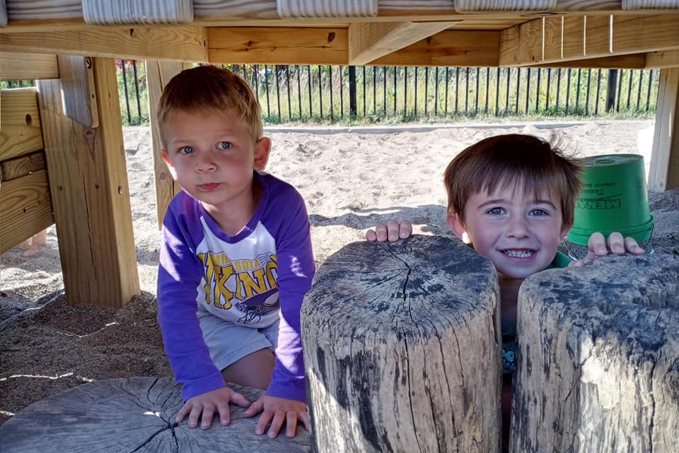 Children Doing an Activity — Lino Lakes, MN — Love To Grow On