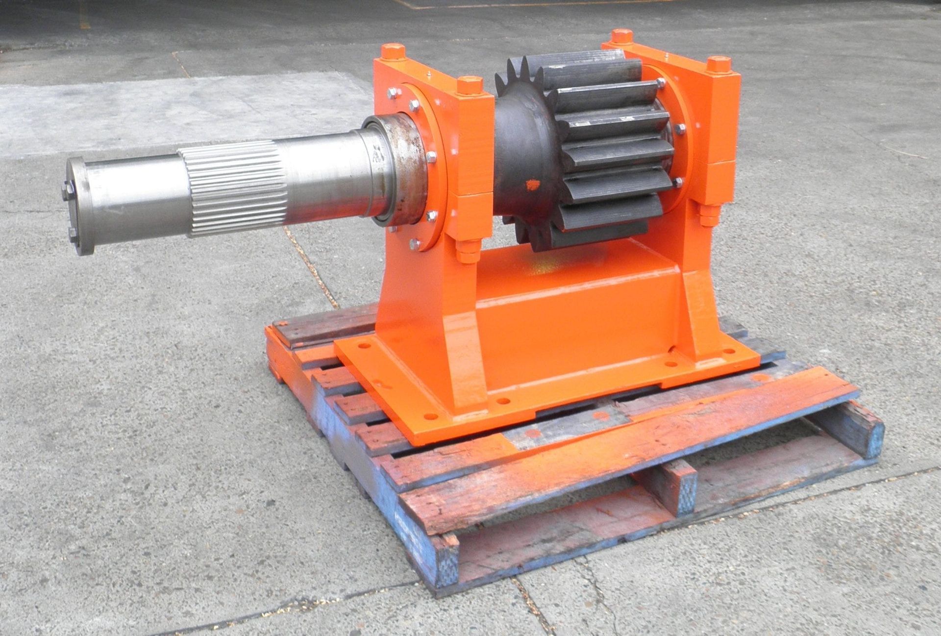 Huge Motor Wheel — Archerfield, QLD — Shute Upton Engineering