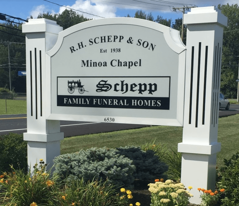 Our Minoa Funeral Home RH Schepp & Son Chapel