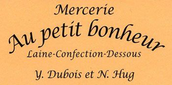 Logo Mercerie Petit Bonheur