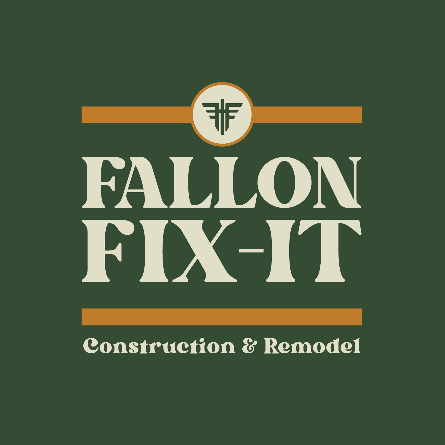 Fallon Fix-It Construction & Remodel Business Logo