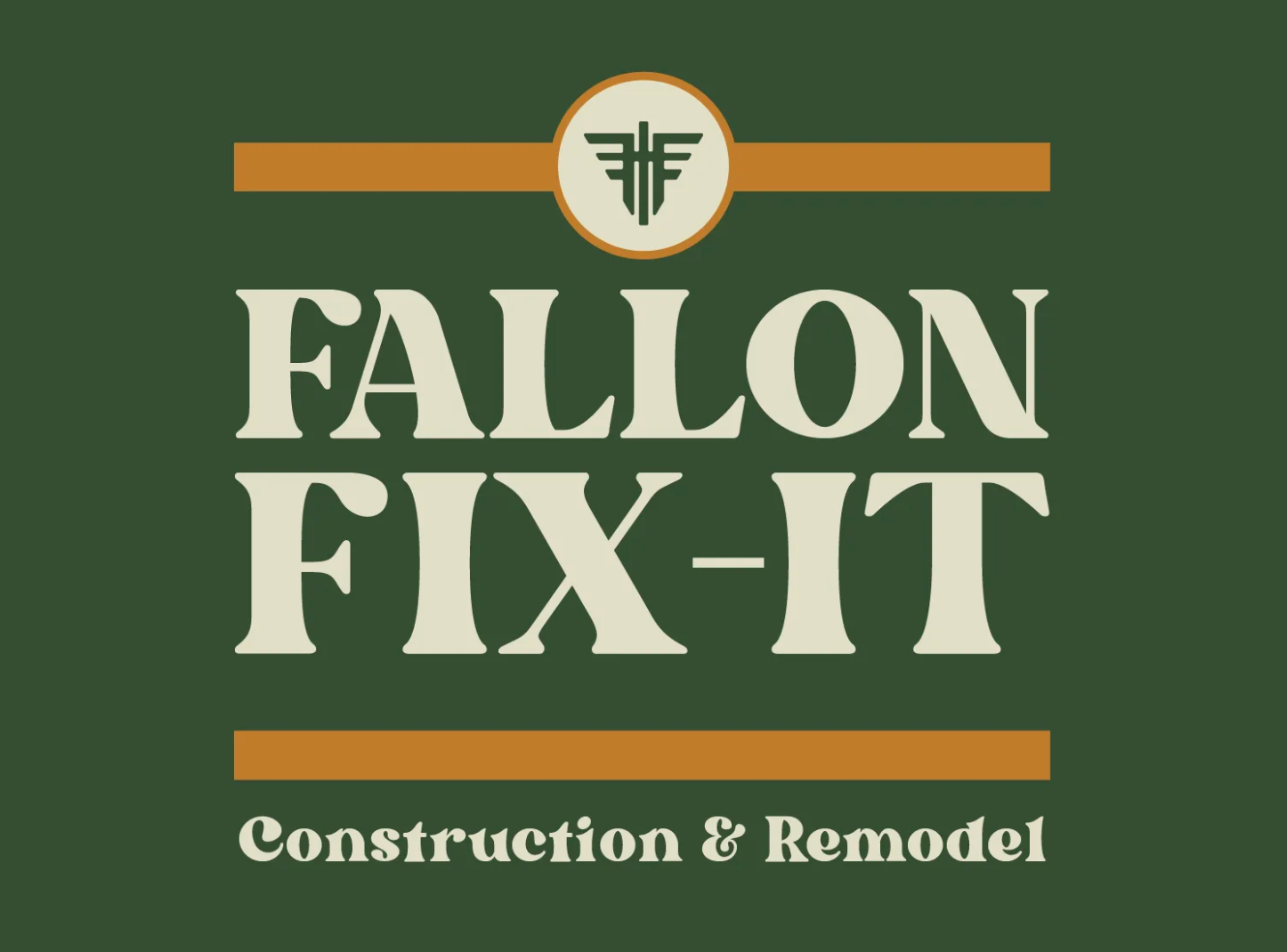 Fallon Fix-It Construction & Remodel Business Logo