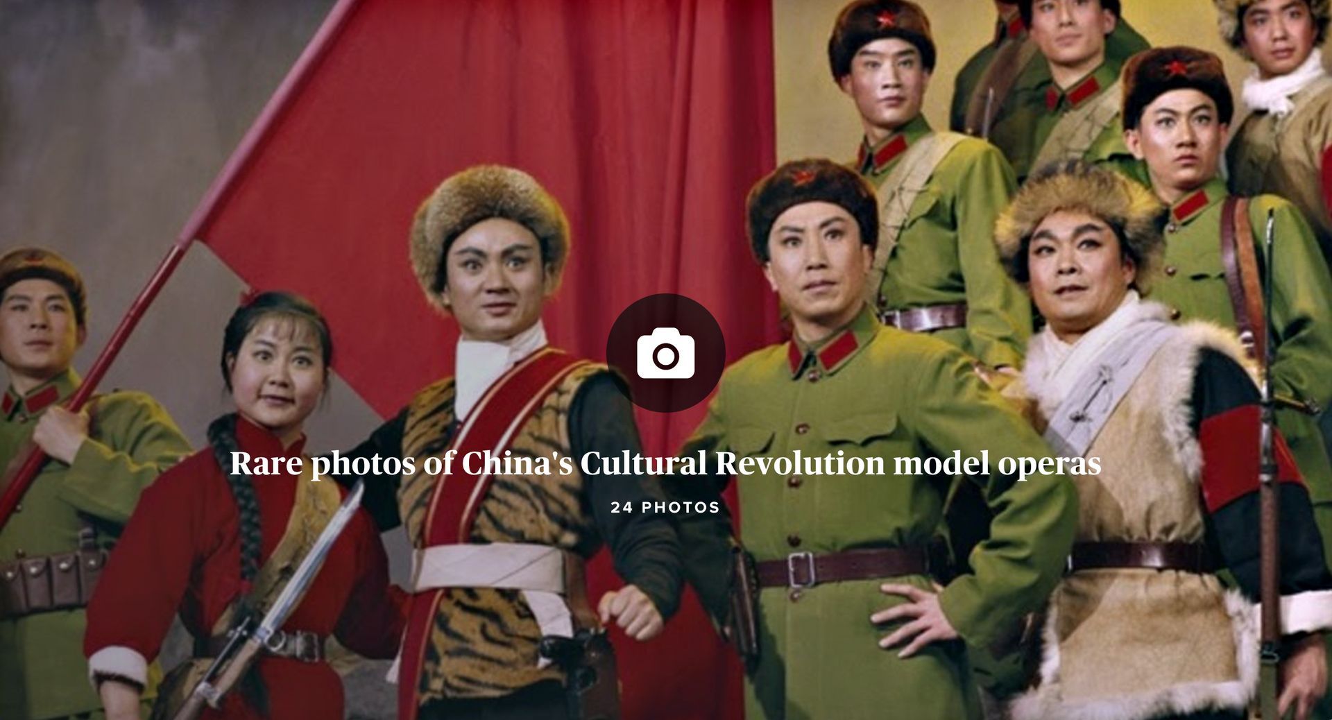 Photographer Zhang Yaxin and Madame Mao’s model operas
