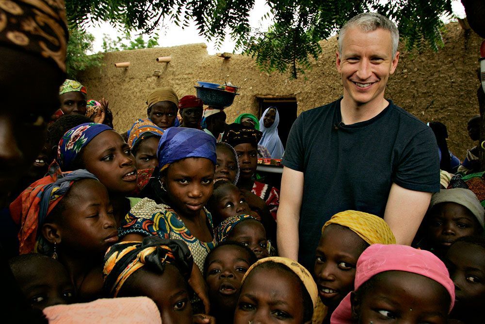 Anderson Cooper in Niger