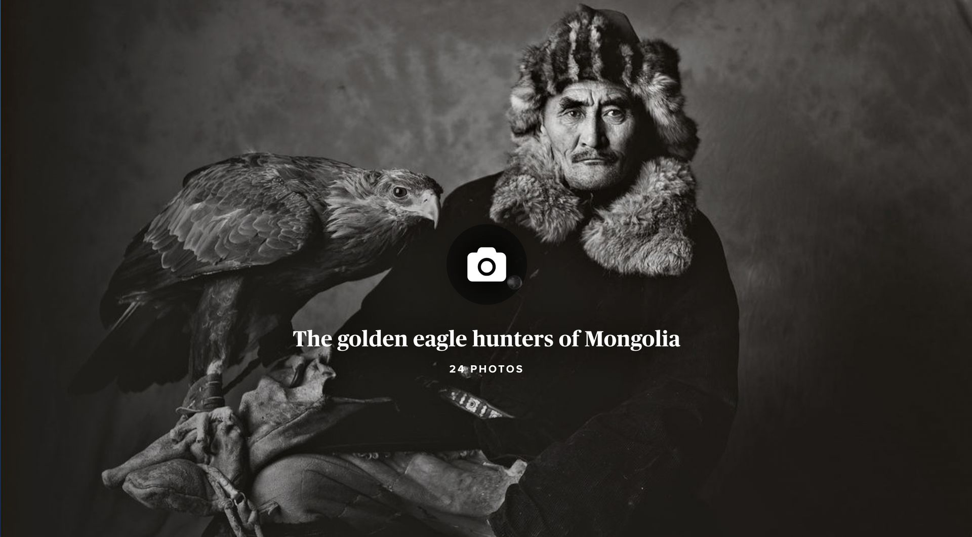 The golden eagle hunters of Mongolia
