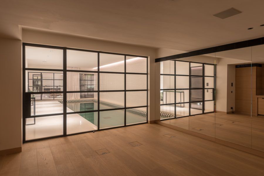 Private Residence in Kensington flooring finished with Bespoke Oil