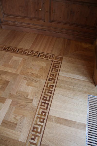 Dyfed Richards, Prime Grade Oak Parquet at Baker Street, London