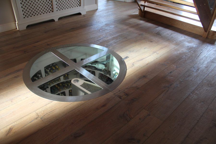 Dyfed Richards, Mock Reclaimed Oiled Oak at Great Easton