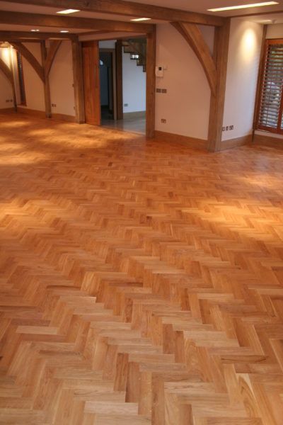 Dyfed Richards, Oak Parquet Flooring at Pinner