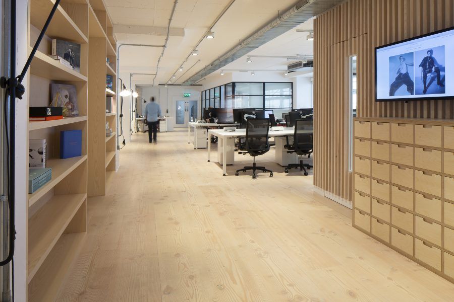 Dyfed Richards, Coloured Stain & Clear Oil Flooring at IMG Models