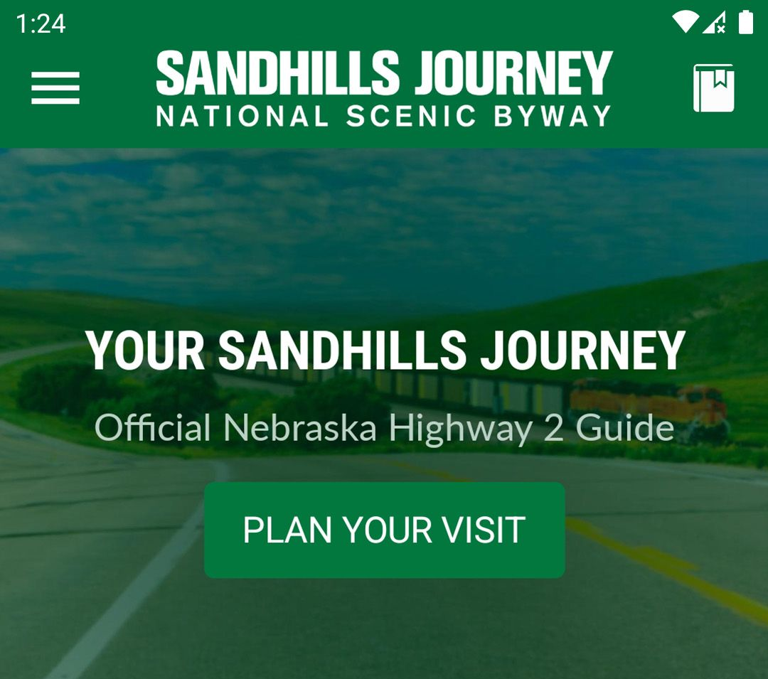 A website for sandhills journey national scenic byway