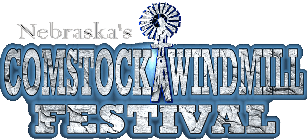 The logo for nebraska 's comstock windmill festival