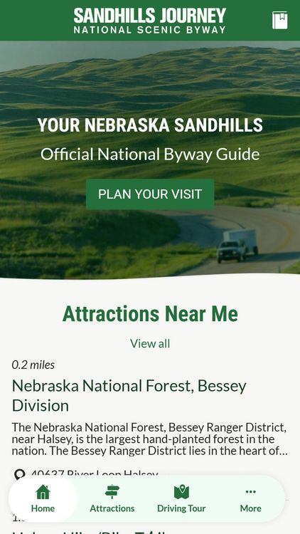 Sandhills Journey App Development