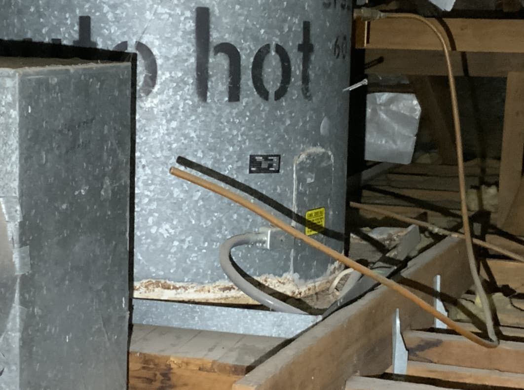A Metal Container With The Word Hot Written On It — Able Building and Pest Inspections In Coffs Harbour, NSW