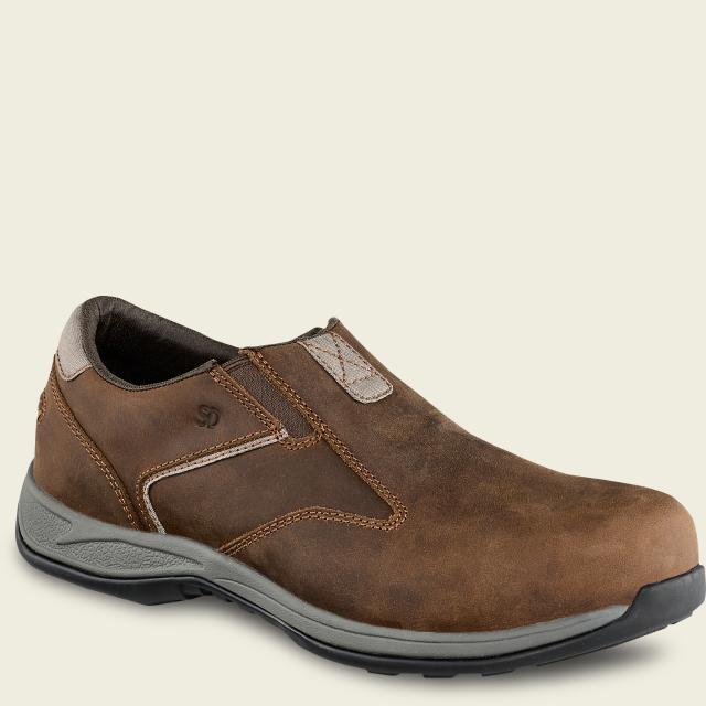 red wing slip-on