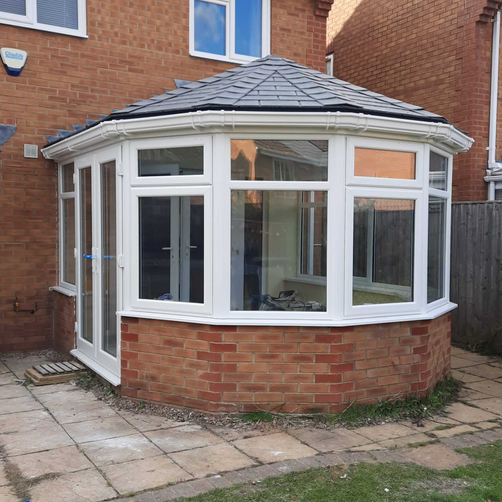 Replace conservatory roof