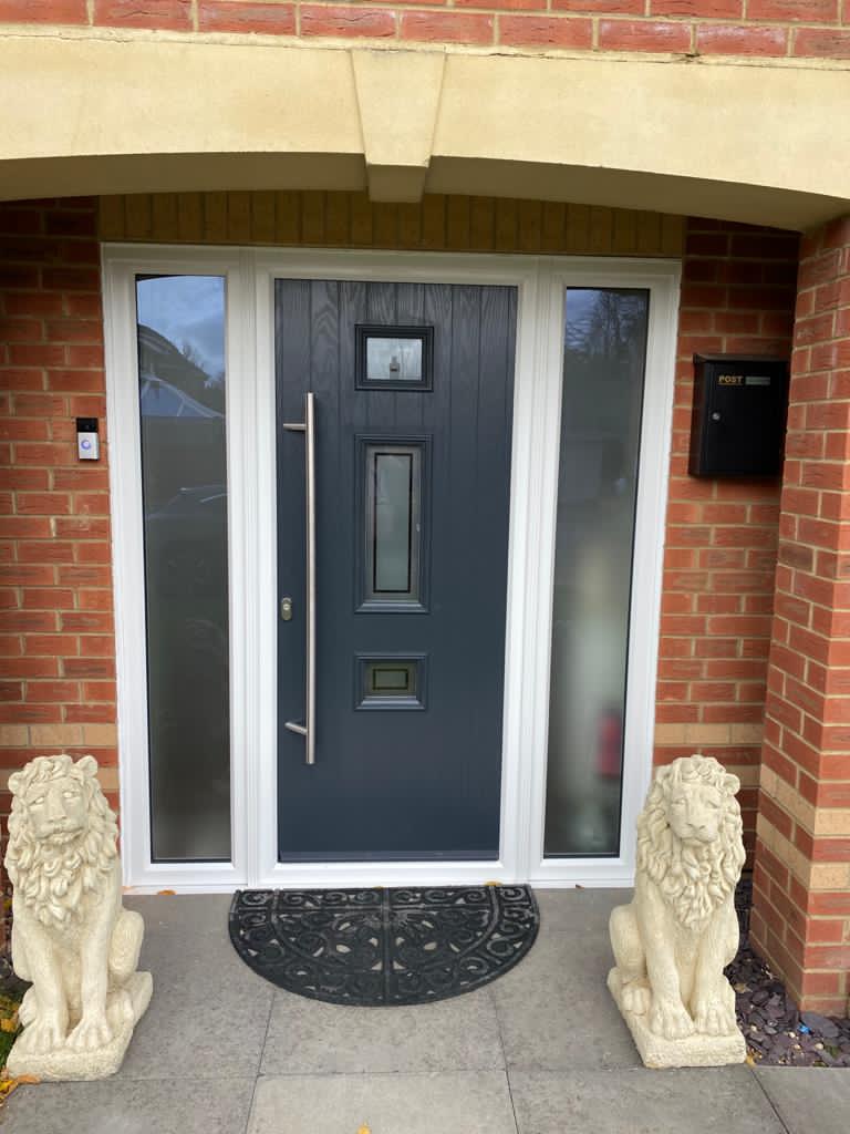 Modern composite door