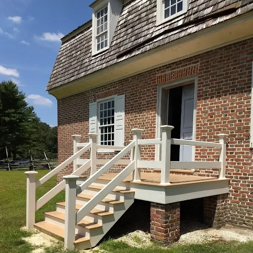 Pemberton Hall rear steps
