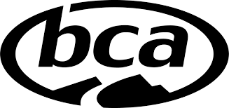 A black and white logo for a company called bca.