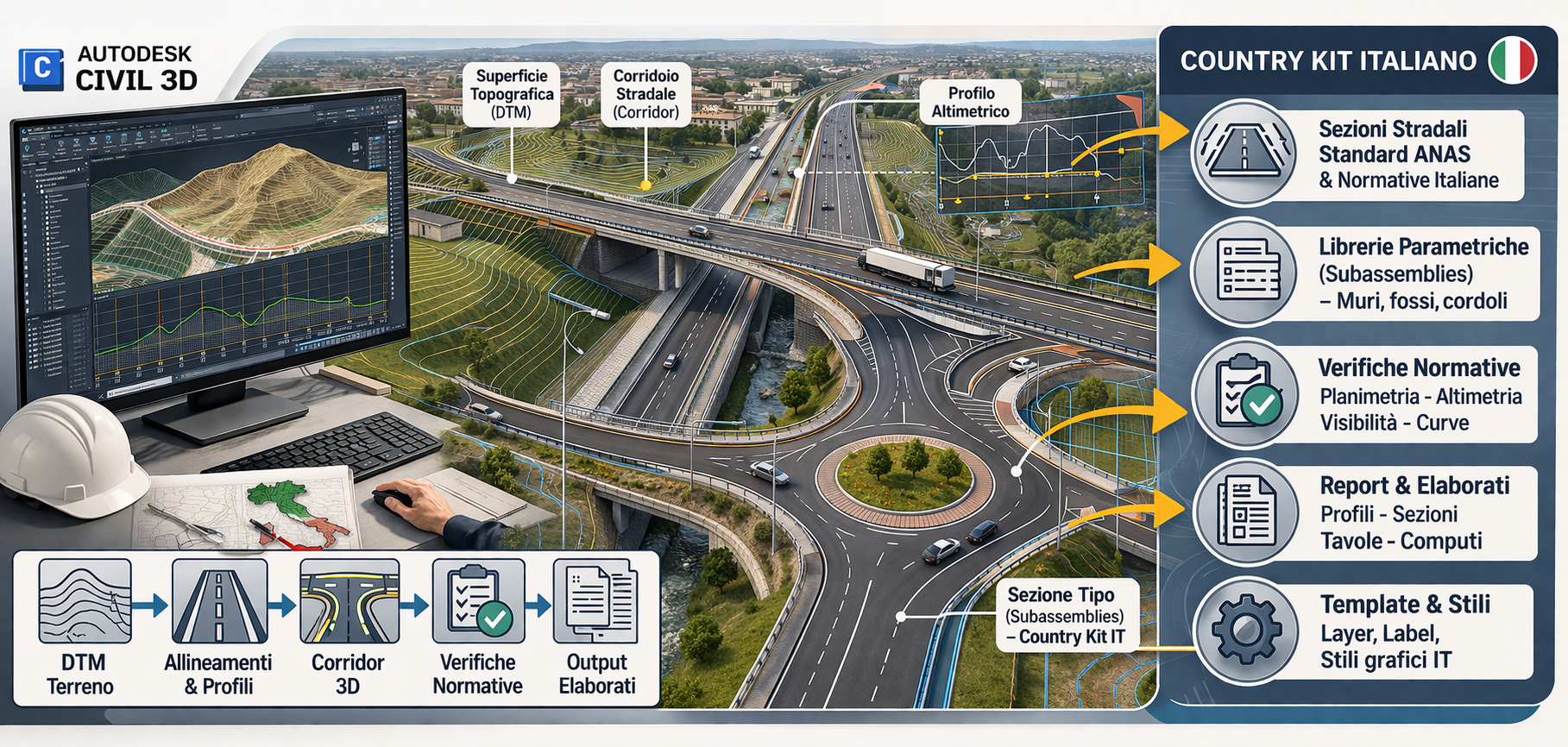 Country Kit Italiano Civil 3D