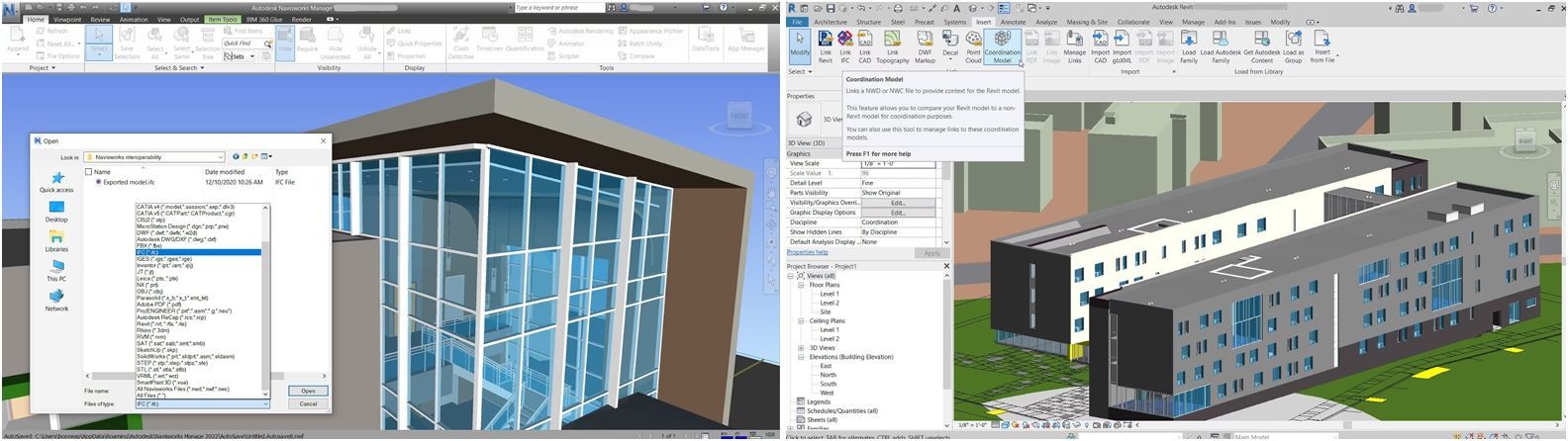 Federazione Modelli BIM NWC Navisworks Federazione Modelli BIM NWC Navisworks