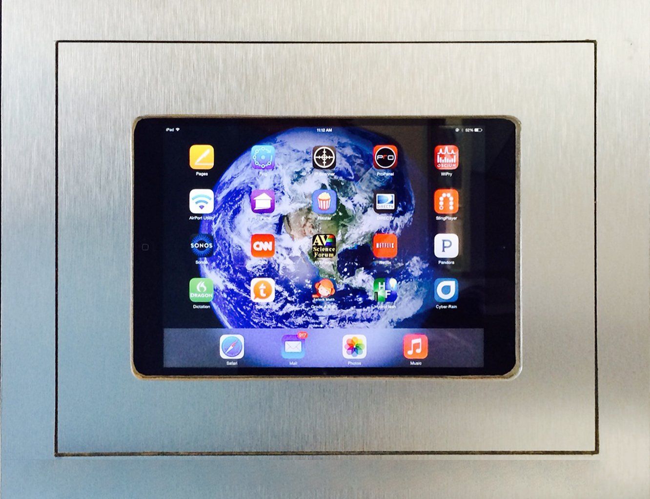 Wall-Smart Apple iPad Mount